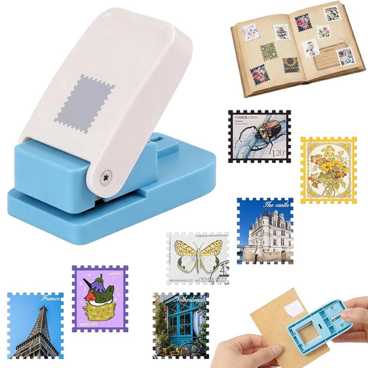 Stamp Puncher Rectangular  Postage Stamper